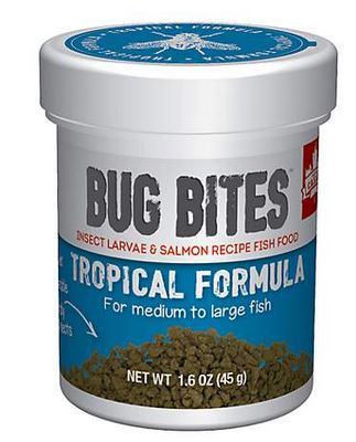 Bug Bites Granules for Medium-Large Tropical Fish - Click Image to Close